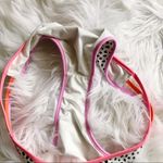 Victoria's Secret  Black white Dalmatian dot Strappy Cheeky Bikini swim Bottoms M Photo 6