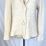 Jones New York Signature Cable Knit Cardigan Sweater Shawl Collar Wool Blend XL Photo 2