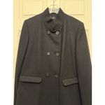 Braetan Women's Warm Wool Blend Black 6 Button Up Pea Coat Jacket Size Medium Photo 4