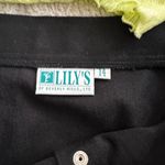 Vintage Lily's of Beverly Hills Front Snap Button Tennis Skirt Black Size undefined Photo 5