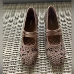 Vivaia Melody Square Toe Pro Mary Jane Heels Brown Size 10.5 Photo 3