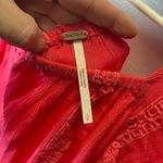 Free People  Women's Sweetest Dream Tunic Pink Long Sleeve Boho Size Small‎ Photo 4