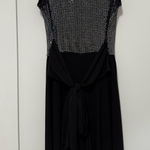 Tiana B Black Shimmer Top Jumpsuit Photo 0