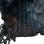 Top Drawer Black Mesh Lace Corset Top Sexy Romantic Burlesque Costume Size 5XL Photo 2