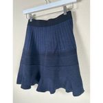Scotch & Soda Knit Skirt Women's Size Small Midnight Safari Mini Skirt Photo 6