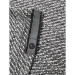 Lululemon Vinyasa Scarf Versatile Snaps Gray/White Rulu Fabric Shrug Scarf Hood Gray Photo 7