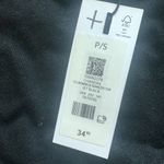 Dynamite  Long sleeve crewneck seamless top in jet black Photo 3