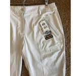 Jamie Sadock Airwear Knee Capri Golf Activewear Cropped Pants Womens 4 NEW NWT White Photo 4