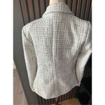 Rachel Zoe  Tweed Blazer With Statement Buttons size small Photo 5