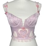 For Love & Lemons NWT  Heart Bustier Size Small Photo 3