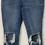 No Boundaries Super High Rise Destructed Mom Jeans Photo 10