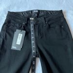 Paige  Wyatt Lace Up Ankle Skinny Jeans in Black Shadow Size 26 NEW Photo 11