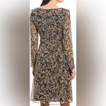 Ralph Lauren Lauren  Women's Floral Ruffled Georgette A-Line Dress Size 10 Photo 1