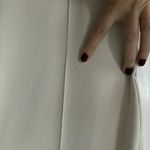 Veronica Beard  Elegant Cream Knit Trousers Size 10 EUC Photo 5