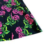 Betsey Johnson  Tin Can Rose Print Halter Dress Pin-Up Retro Size Medium NWT Photo 4