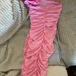 Edikted Pink flower maxi dress Photo 4