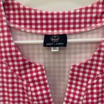 Sailor Sailor Pink & White Gingham Sleeveless V Photo 8