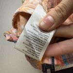 Anthropologie Pilcro Rainbow Pink Strapless Smocked Crop Tube Top size XL Photo 3