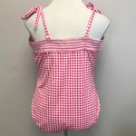 Draper James  x Land’s End Gingham Bandeau Swimsuit - Size 26 Photo 2