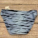 Hula Honey  Bikini Bottoms Blue Black Tiger Print‎ Swimsuit [Size Small] NWT Photo 3