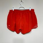 Lululemon  Orange Hotty Hot Low Rise Shorts 14 Tall Women Photo 2
