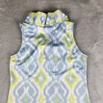 Gretchen Scott  Ruffle Neck Sleeveless Dress Size S Small Photo 10