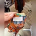 Ecru Floral Orange Women's Top. Great condition. Photo 2