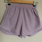 Nike  Womens Dri-Fit Dry Tempo Running Shorts Size XS Lavender Purple Pink Photo 0
