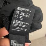 & Other Stories & Other Stories- Gathered Ruched Black Strap Top- Size 2 Photo 6