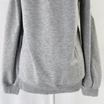 Lumière New Off The Shoulder Sweatshirt Bardot Sweat Top Heather Gray Photo 13