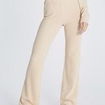 Wildfox Ribbed Wide Leg Cora Pants Size Small Wheat Color Photo 0