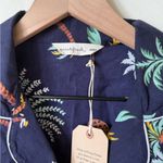 NWT Printfresh button down top XXS Blue Photo 1