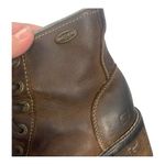 Skechers 7.5 Women's Brown Leather healed vintage y2k Ankle Boots chunky Photo 13