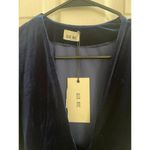 Alix NYC true blue velvet body suit, A74 Photo 2