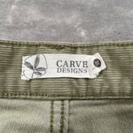 Carve Designs  Shorts 10 Green Corduroy Cut Off Classic Casual Beach Coastal Photo 2