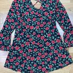 Disney New  Princess Snow White Dress Red Rose Bell Sleeve Womens Size XSmall Photo 2