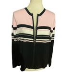 Dress Barn Full Zip Multi Color Long Sleeve Cardigan S-NWOT Photo 8