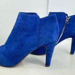 Chloé CHLOE SUEDE ANKLE ZIPPER BOOTS BLUE COLOR SIZE 38.5 Photo 7