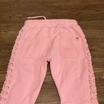 Hidden Cult Lace Up Wynn Sweat Pants Bubblegum Pink Size X Small Photo 14
