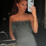 House Of CB  'Juliene' Eucalyptus‎ Maxi Dress NWOT strapless size XL Photo 2