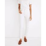 Madewell  The Perfect Vintage Jeans in Tile White 26 New Womens Denim Pants Photo 10