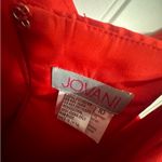 Jovani  Prom Dress Red Off-The-Shoulder Mermaid Photo 3
