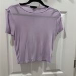 Alice + Olivia Alice +‎ Olivia Lavender Short Sleeve Tee size
medium Photo 4