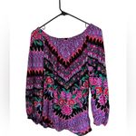 Alice & Trixie Vibrant & Colorful tapestry blouse Boho Photo 2