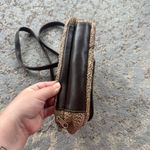 Rosetti  Woven Double Strap Handbag Purse Tan Brown Photo 2