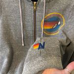 Aviator Nation  LA JOLLA ZIP HOODIE HEATHER GREY Size S Lounge Athletic Photo 2