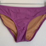 J.Crew NWT  Bikini Bottom in Purple Sz S BE875 Swim Ocean Beach Vacation Resort Photo 0