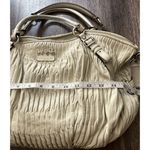 Coach  15947 Madison Sophia Gathered Leather Satchel Shoulder Bag White Bone Pink Photo 5