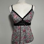 Marilyn Monroe Intimates Lace Trim Floral Cami Tank Top Camisole Extra Large XL White Photo 0