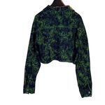 I am gia I.AM.GIA. SINEAD REVOLVE TALI GREEN TIGER NERISSA CROPPED PATTERNED JACKET S Photo 5